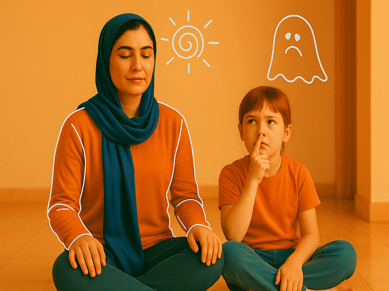 عوامل شکلگیری ترسهای پنهانی در کودکان